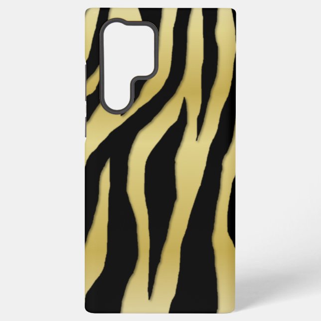 3D Pop Zebra Samsung Galaxy S22 Ultra Case (Back)