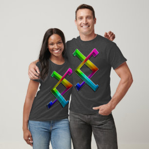 3D PRIDE Love Rune T-Shirt