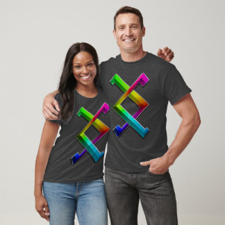 3D PRIDE Love Rune T-Shirt