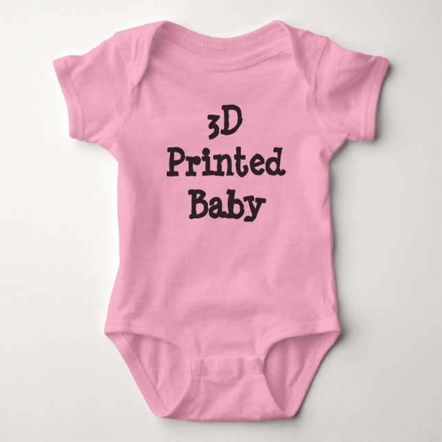 3D Printed Baby Bodysuit (Front)