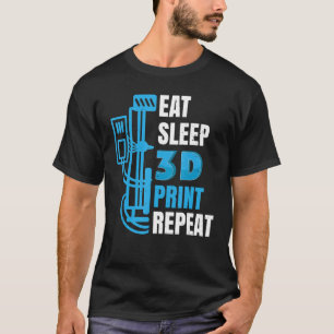 3d Printer 3d Printing Model Builders  3d Print T-Shirt