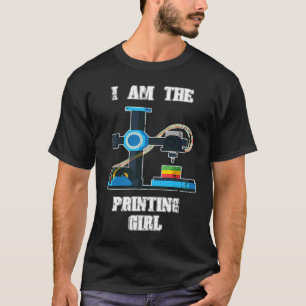 3D Printer Outfit for 3D Printing Girl T-Shirt