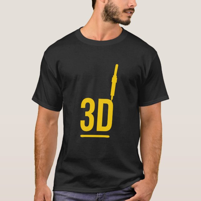 3d Printer T-Shirt (Front)