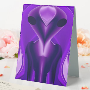3D Purple Rainbow Dreams , Alien