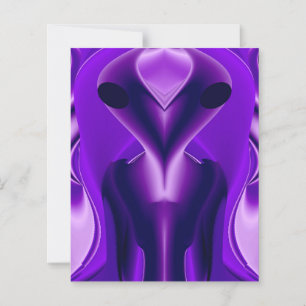 3D Purple Rainbow Dreams , Alien