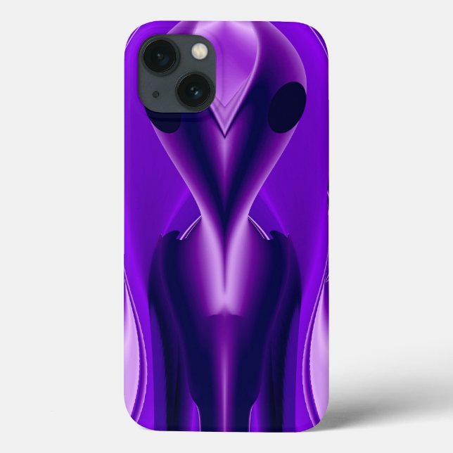 3D Purple Rainbow Dreams , Alien Case-Mate iPhone Case (Back)