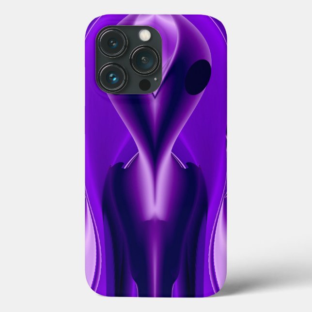 3D Purple Rainbow Dreams , Alien Case-Mate iPhone Case (Back)