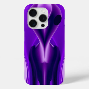 3D Purple Rainbow Dreams , Alien iPhone 15 Pro Case