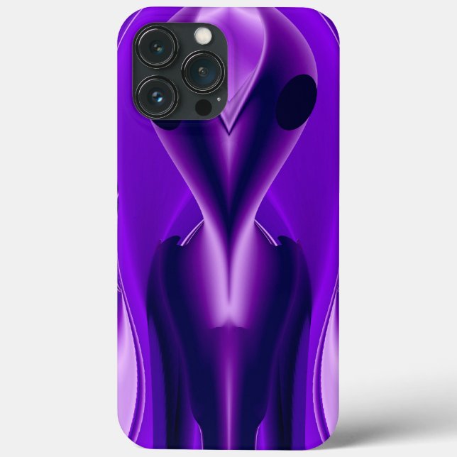 3D Purple Rainbow Dreams , Alien Case-Mate iPhone Case (Back)