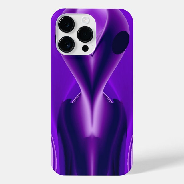 3D Purple Rainbow Dreams , Alien iPhone Case (Back)