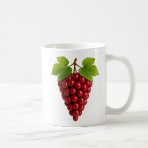 3D Red Grape Grape Coffee Mug