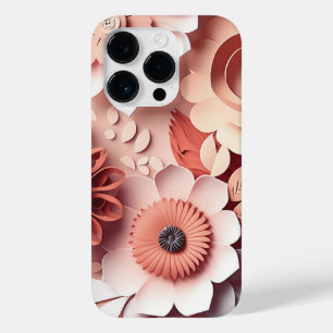 3D Shades of Peach Case-Mate iPhone 14 Pro Case