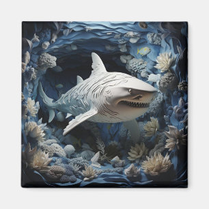 3D Shark Magnet