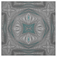 3D! Silver Grey White Turquoise ~