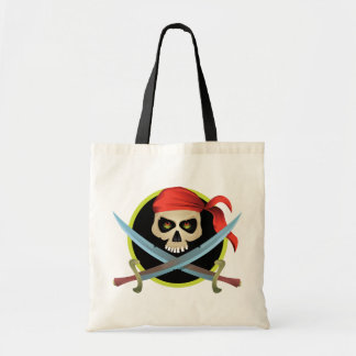 3D Skull and Crossbones Tote Bag