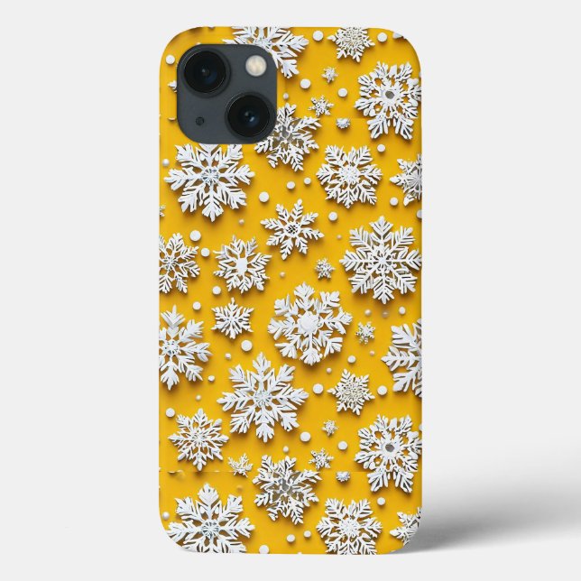 3d snowflakes Case-Mate iPhone case (Back)