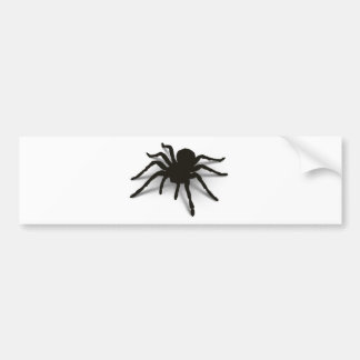 3D Spider Bumper Sticker