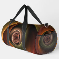 3D Spiral Abstract Warm Colours Modern Fractal Art