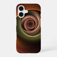 3D Spiral Abstract Warm Colours Modern Fractal Art