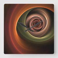 3D Spiral Abstract Warm Colours Modern Fractal Art
