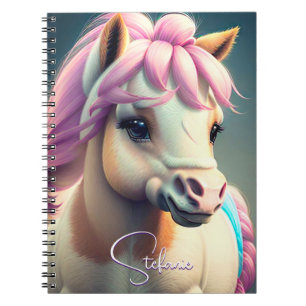3D Spirit Pony 1 Notebook