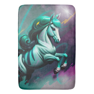 3D Spirit Pony 24 Bath Mat