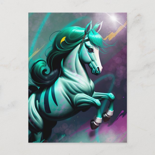 3D Spirit Pony 24 Postcard (Front)