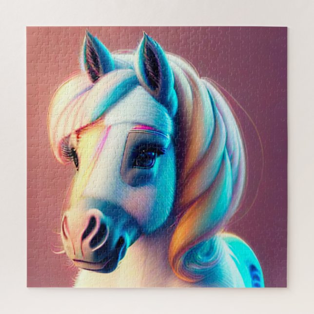3D Spirit Pony 3 Jigsaw Puzzle (Vertical)