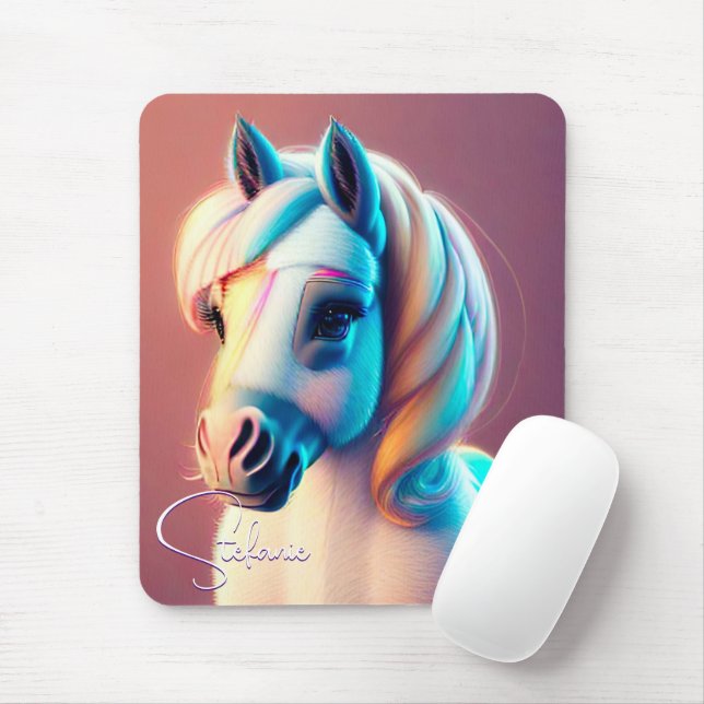 3D Spirit Pony 3 Mouse Pad (With Mouse)