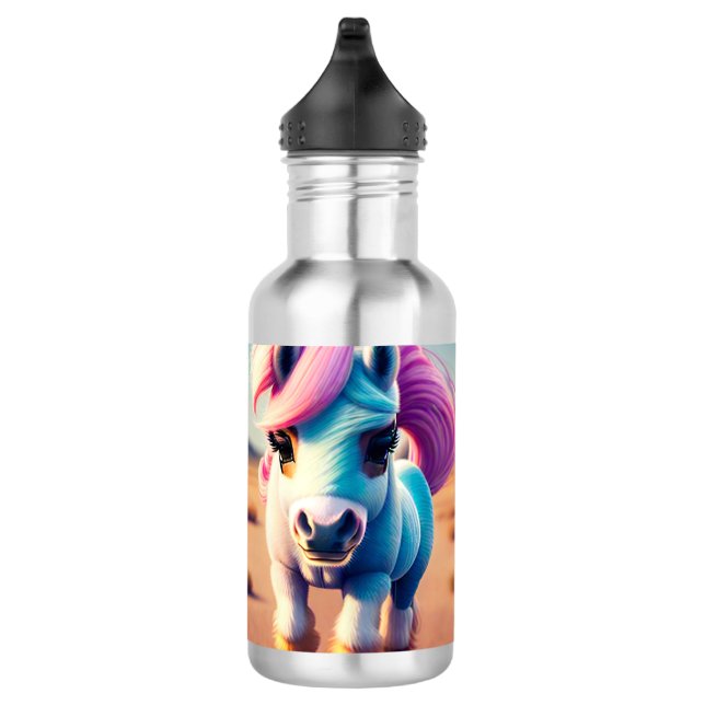 3D Spirit Pony 4 710 Ml Water Bottle (Right)