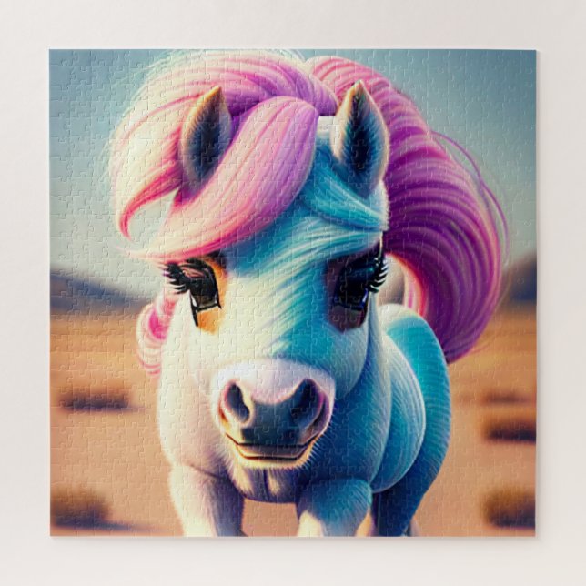 3D Spirit Pony 4 Jigsaw Puzzle (Vertical)