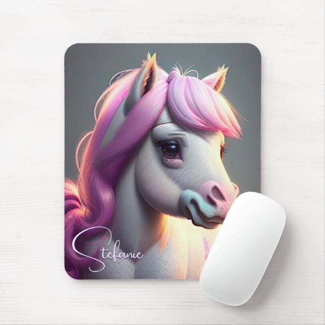 3D Spirit Pony 5 Mouse Pad (With Mouse)