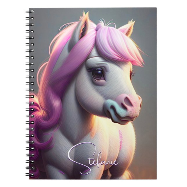 3D Spirit Pony 5 Notebook (Front)