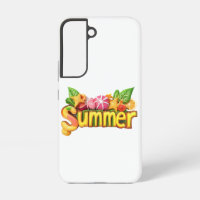 3d Summer Text - Colorful Summer Text with Fruits