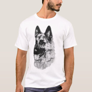 3d T-Shirt graphic design  with animal dog face