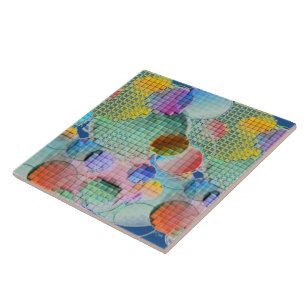 3D Tiled Abstract Ceramic Tile