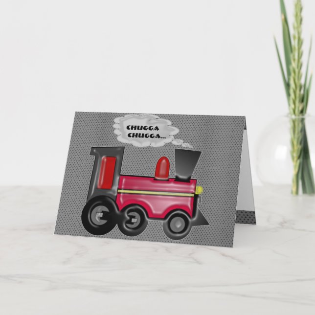 3D Train Card (Front)