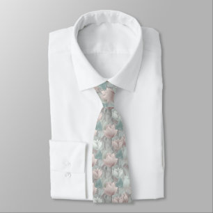 3d tulips tie