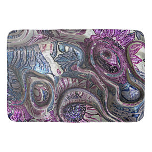 3d twist 01 bath mat