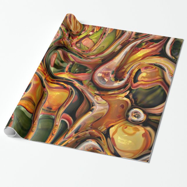 3d twist 02 wrapping paper (Unrolled)