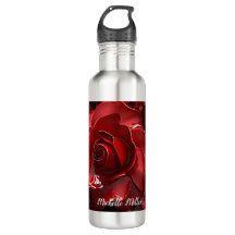 3D Valentine Red Roses