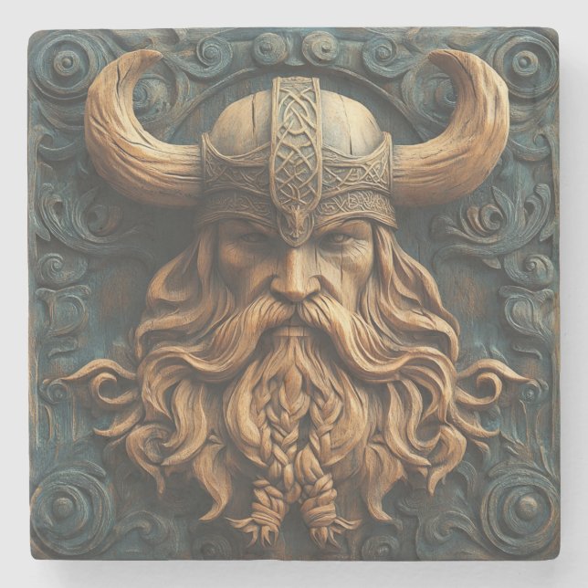 3D Viking Coaster (Front)