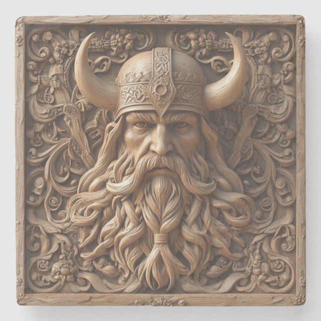 3D Viking Coaster (Front)