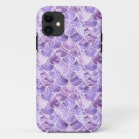 3d violet mermaid scales