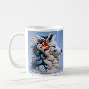 3D Wolf Coffee Mug