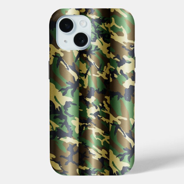 3D Woodland Camo Case-Mate iPhone Case (Back)