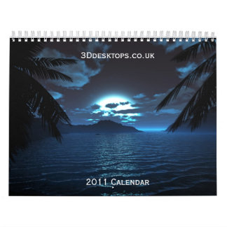 3Ddesktops.co.uk 2011 Calendar