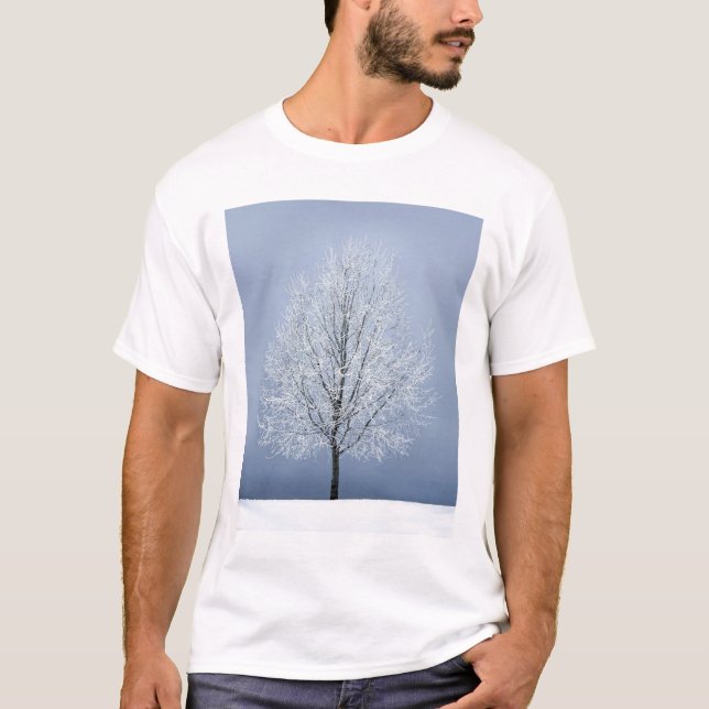 3dRose, Canada, Manitoba, Grande Pointe. Fog and R T-Shirt (Front)