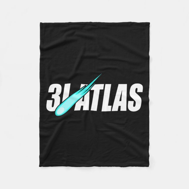 3i_atlas Interstellar Comet  Fleece Blanket (Front)
