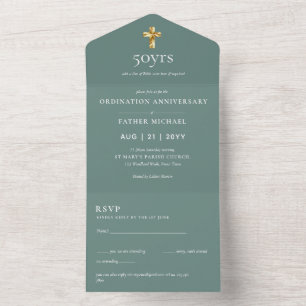 3in1 Ordination Anniversary INVITE and RSVP Priest